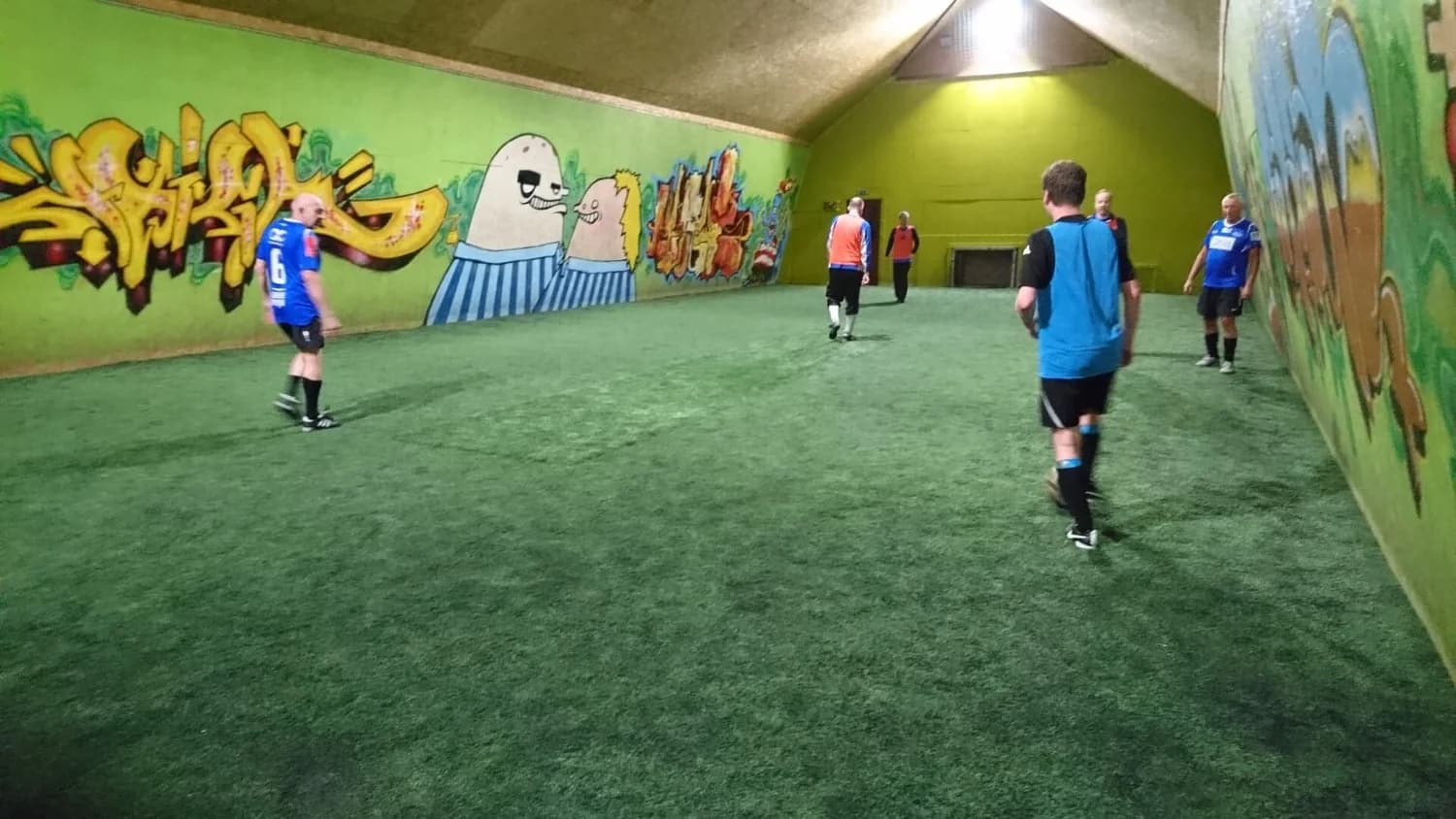 Cageball hall 1